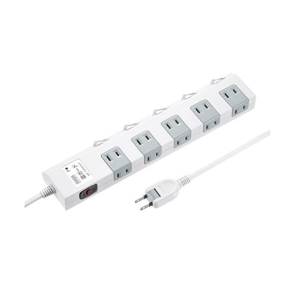 サンワサプライ 節電タップ 3m TAP-SP2110SW-3X5