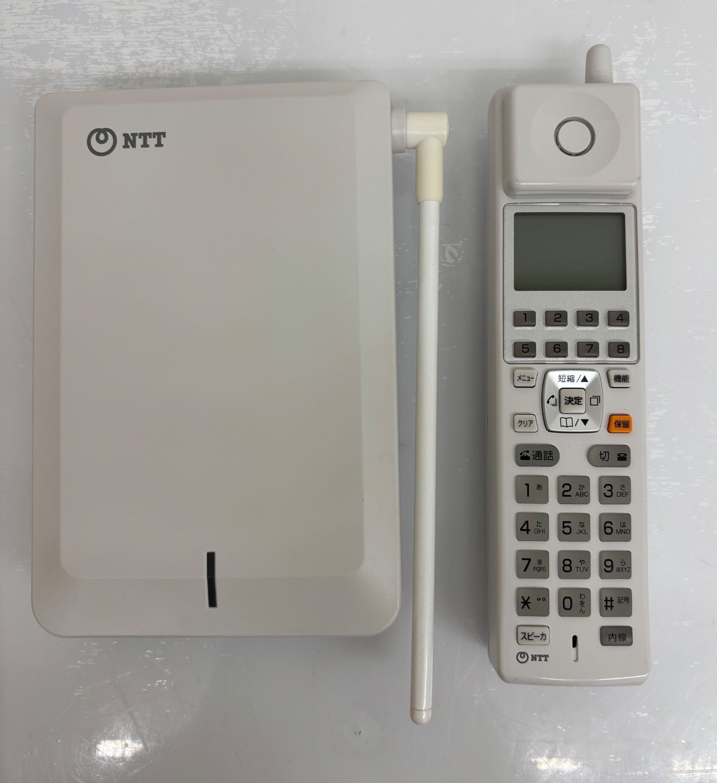 専用7点 NTT ビジネスフォン ZX-DECL-PS-(1)(W) オフィス用品