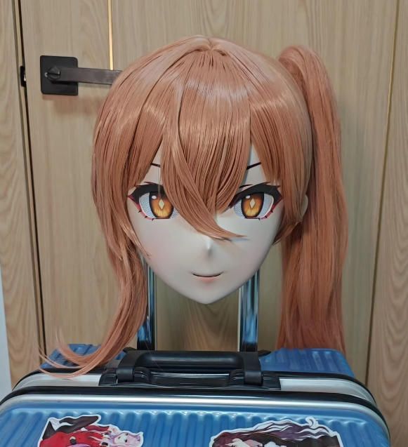 ☆即納 全頭マスク カツラ付き NO.823 衣装付き フルマスク