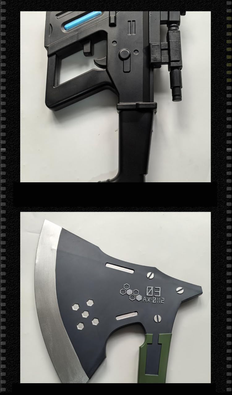 安いそれに目立つ 怪獣8号 コスプレ道具 四ノ宮キコル 市川レノ 斧 銃 武器 PU製 ホビー