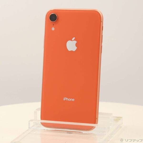 128GB コーラル iPhoneXR MT0T2J／A SIMフリー SIM XR 中古iPhoneXR