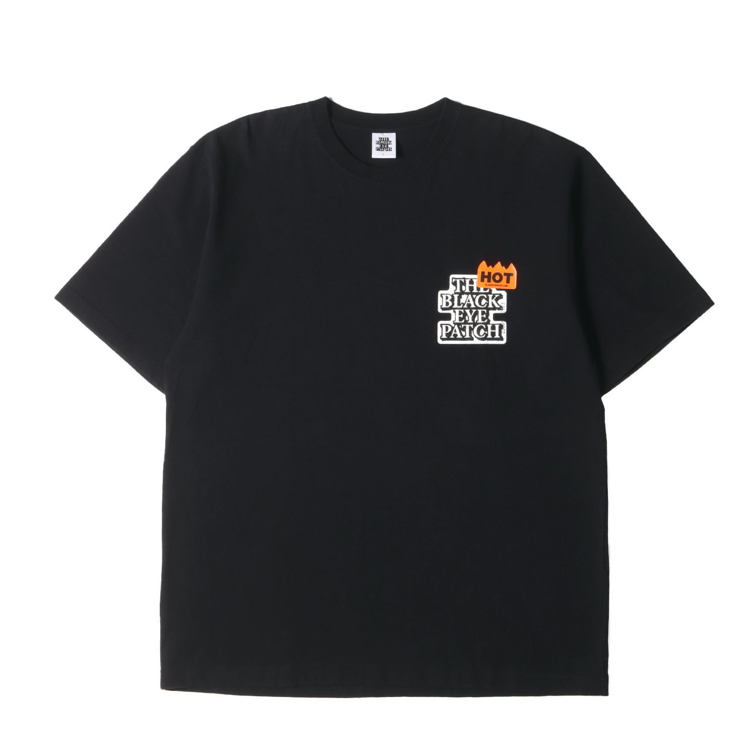 BlackEyePatch ブラックアイパッチ Tシャツ サイズ:L HOTラベルロゴ 
