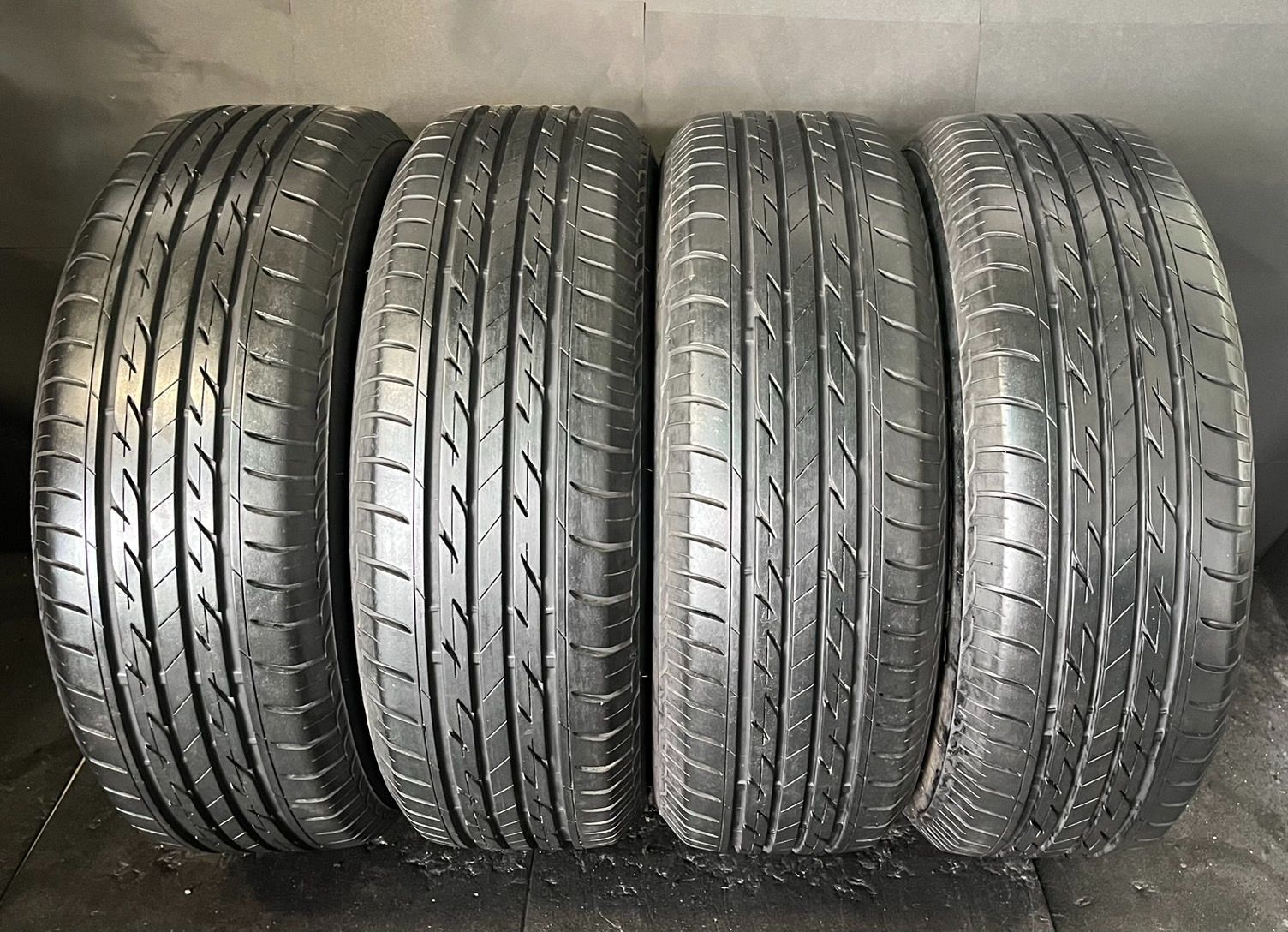 2020年製 約8.3～9分山 ブリヂストン BRIDGESTONE ネクストリー NEXTRY 205 65 R15 4本 h_553