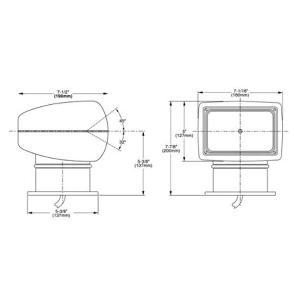 新入荷 実用品 船用サーチライト ハロゲンランプ ヨット用 リリモコン サーチライト ハロゲンランプ 集光 OLIVEOS_COM_TR