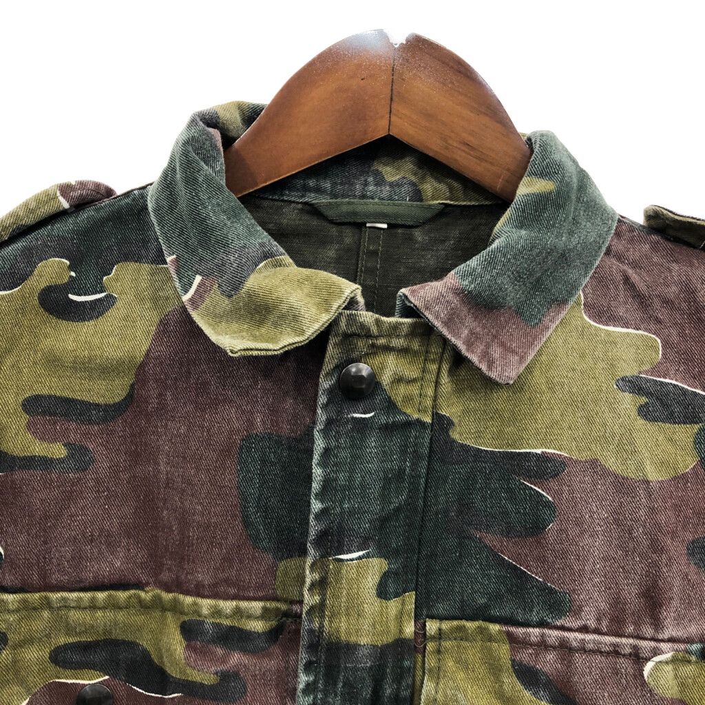 美品 イタリア軍 サンマルコ海兵隊 迷彩 ジャケット L相当 ユーロ