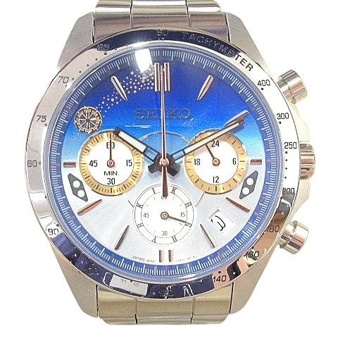 SEIKO 北陸新幹線　W7系かがやき　クロノグラフ 時計　2024本限定 セイコー製限定ウォッチで記念する 北陸新幹線の金沢・敦賀間