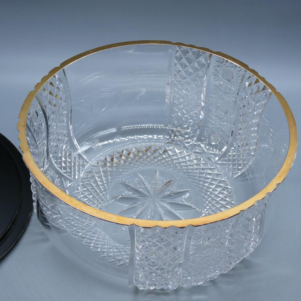 茶道具 ガラス 水指 平水指 割蓋 時代 茶器/茶道具 水指（水差し）】 ガラス（硝子） 平水指
