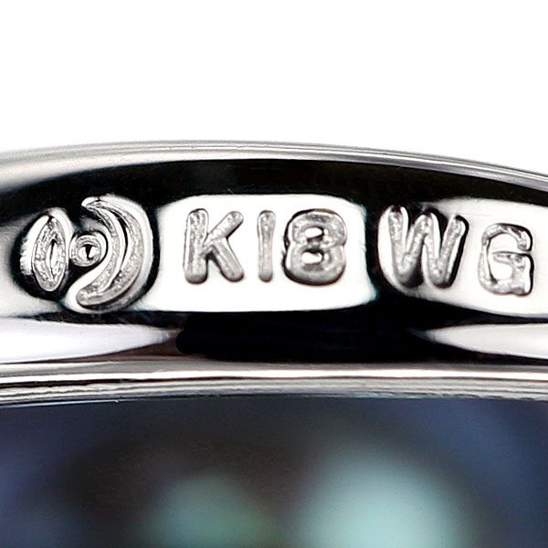 タサキ 田崎真珠 黒蝶真珠(南洋真珠) ネックレス ダイヤモンド K18  