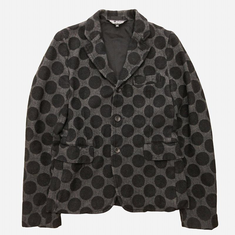 ブラックコムデギャルソン BLACK COMME des GARCONS ドット テーラード 