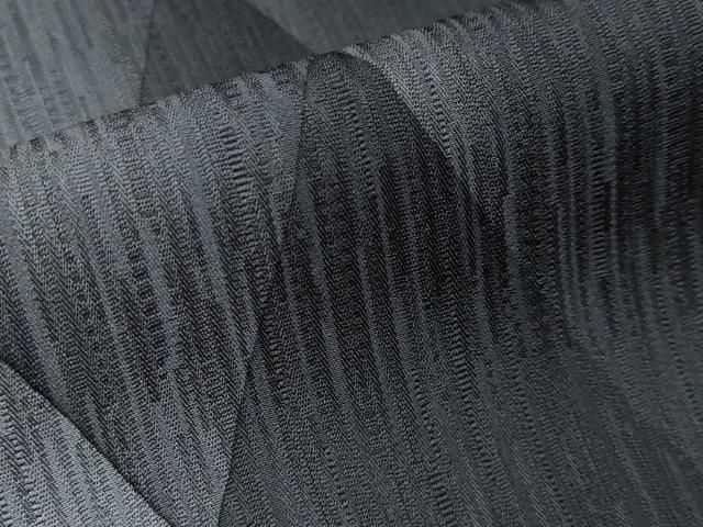 平和屋着物○訪問着 音符 旋律 黒地 正絹 逸品 AAAT2277ck