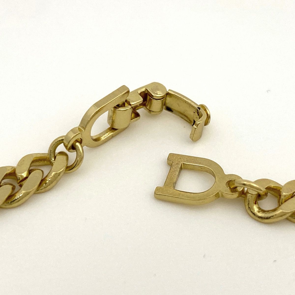 クリスチャンディオール Christian Dior ロゴ ラインストーン 