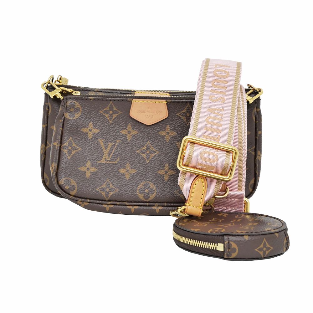LOUIS VUITTON ミュルティ・ポシェット アクセソワール クレーム 大人気☆Louis Vuitton ミュルティ・ポシェット・アクセソワール