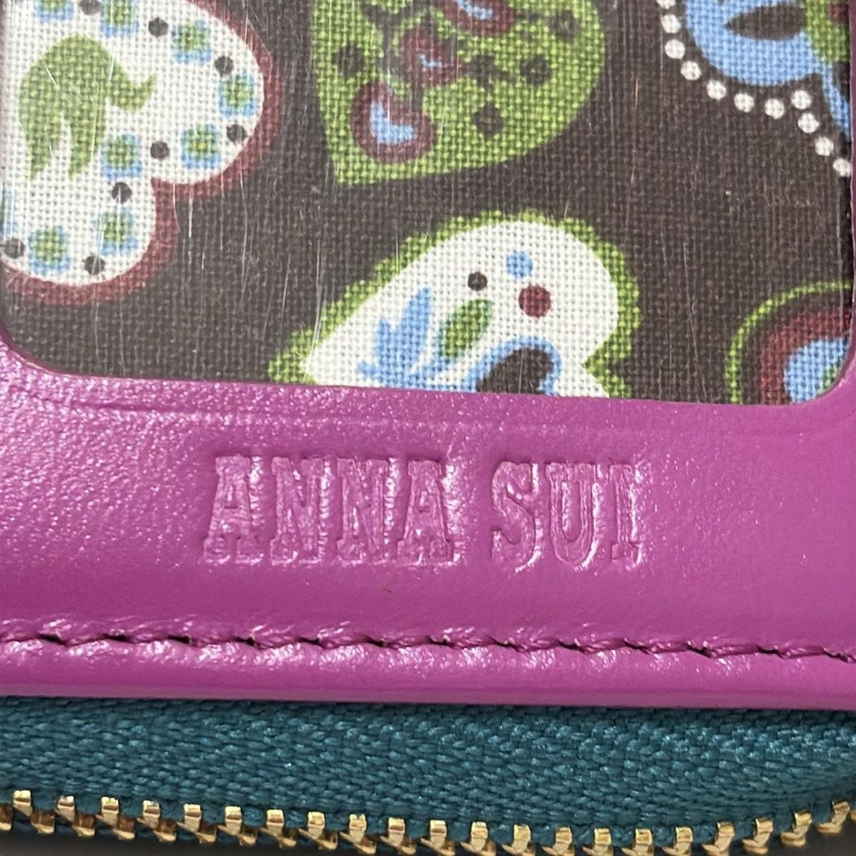 み*ー様 13日まで　ANNA SUI コインケース 2色セット　パープル　ミン パープル（紫）系 ANNA SUI(アナスイ) コインケース・小銭入れ
