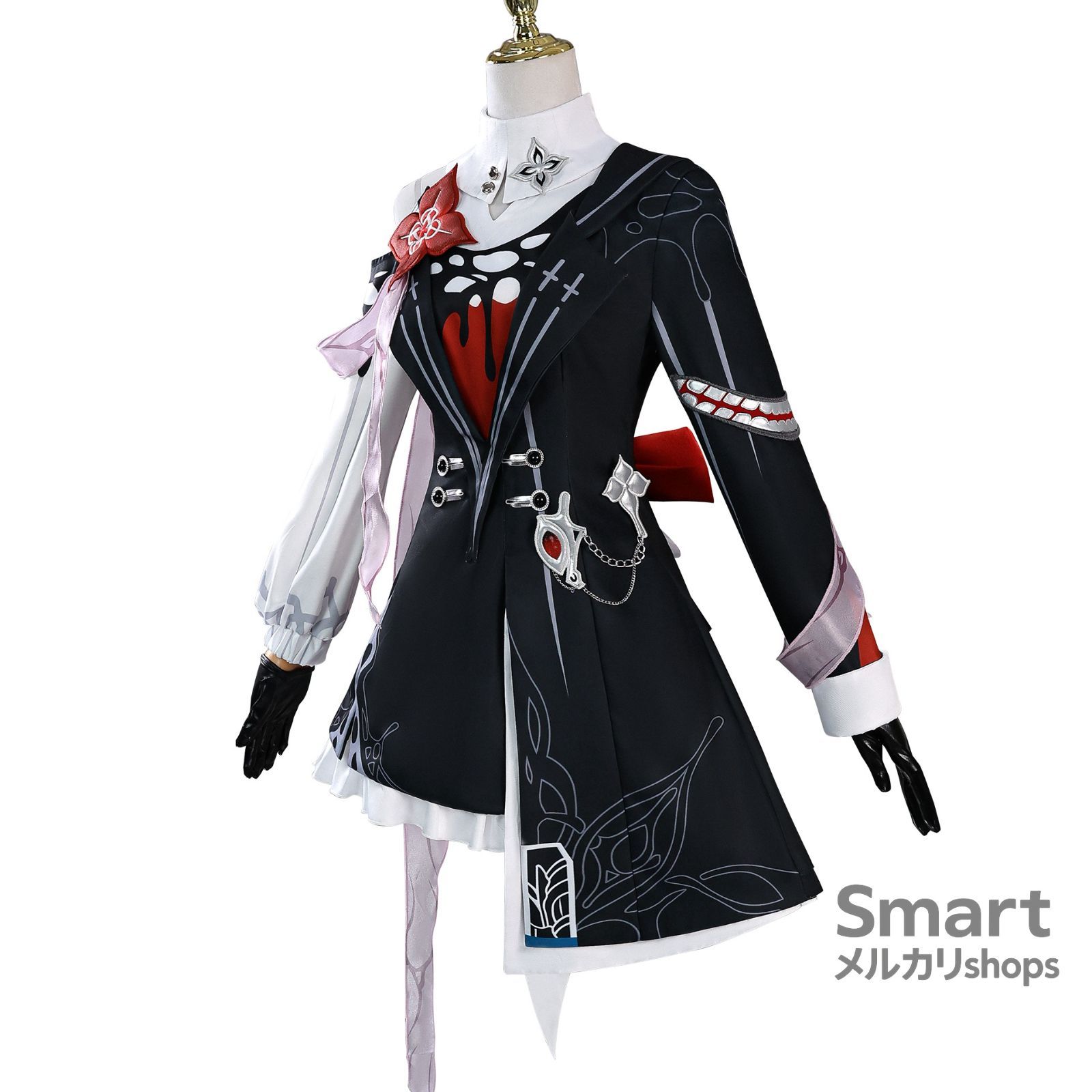 コスプレ 衣装 崩壊スターレイル 長夜月 三月七風 ゲーム アニメ キャラクター 仮装 舞台 コスチューム レディース M251015-7