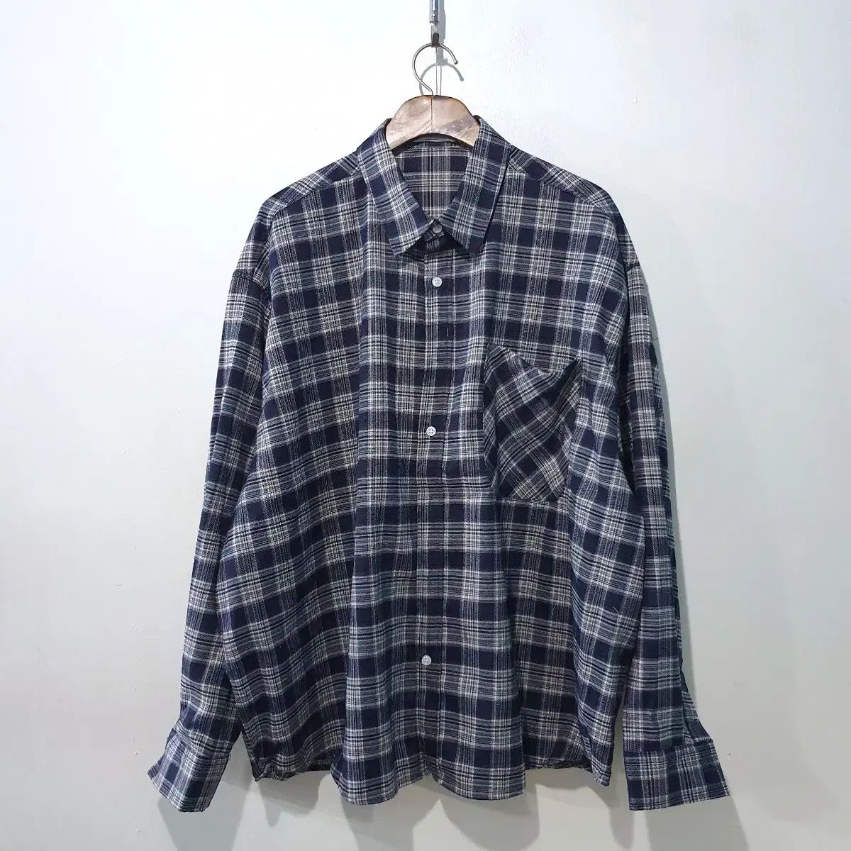 【雷市場（ポンジャン）商品韓国直送】 FW (新規) パン チェック シャツ 3color
