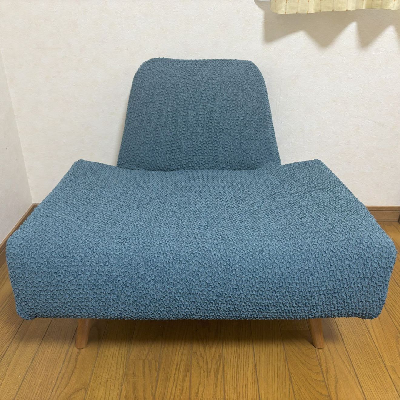 在庫限り】IDEE AOソファ 1人掛け用カバー リッド/スモークブルー 4～7 