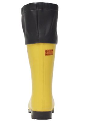  25.0～28.0 SIBATA AC 092 カバー付き セーフティベアー 1001 イエロー メンズ 防寒長靴 倉庫 寒冷地 運輸現場 カバー付き安全長靴 白熊 安全靴 健康用品