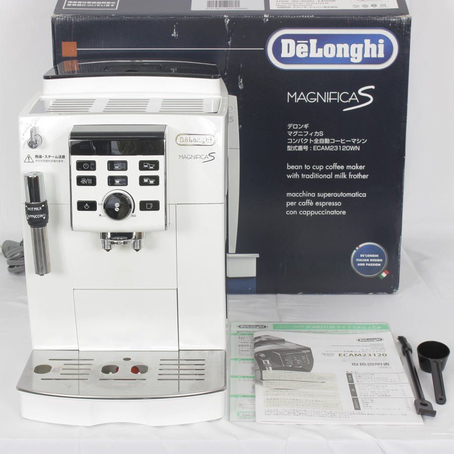 ジャンク品 デロンギ 全自動コーヒーマシン マグニフィカ ESAM1000SJ