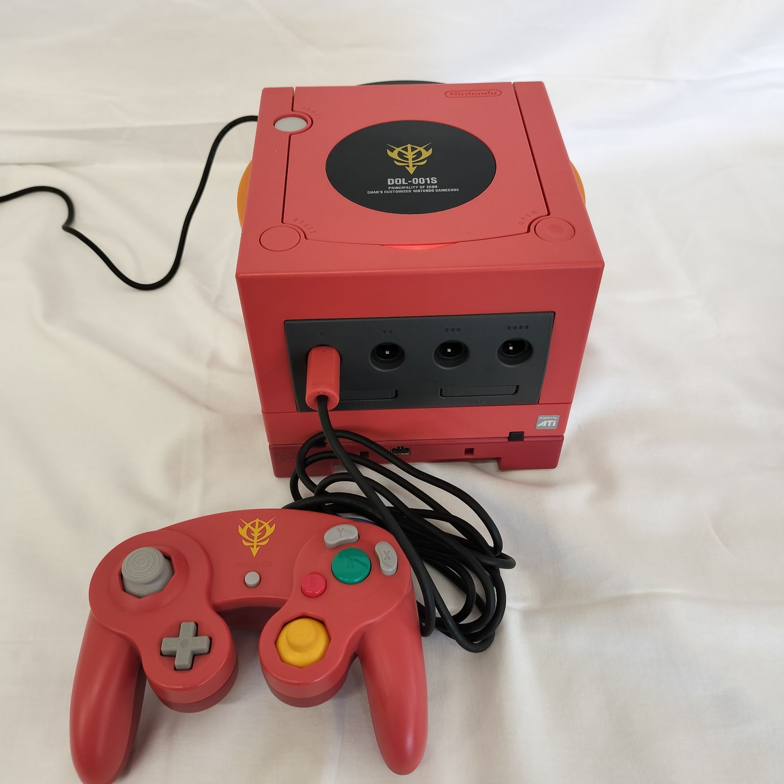 ゲームボーイプレイヤー付 シャア モデル ゲームキューブ 機動戦士ガンダムver ＆ 機動戦士ガンダム戦士達の軌跡 Special Disc ＆GAME BOY PLAYER ニンテンドーゲームキューブゲームボーイプレイヤー 動作品