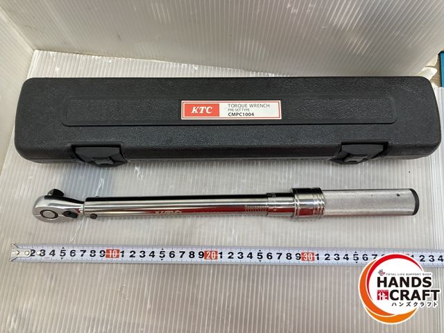 品 KTC トルクレンチ 全長約40cm ケース付き CMPC1004 京都機械工具