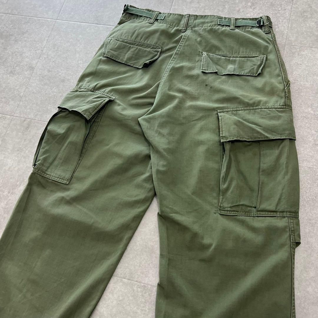 希少 アメリカ軍 ジャングルファティーグパンツ 60s 4th