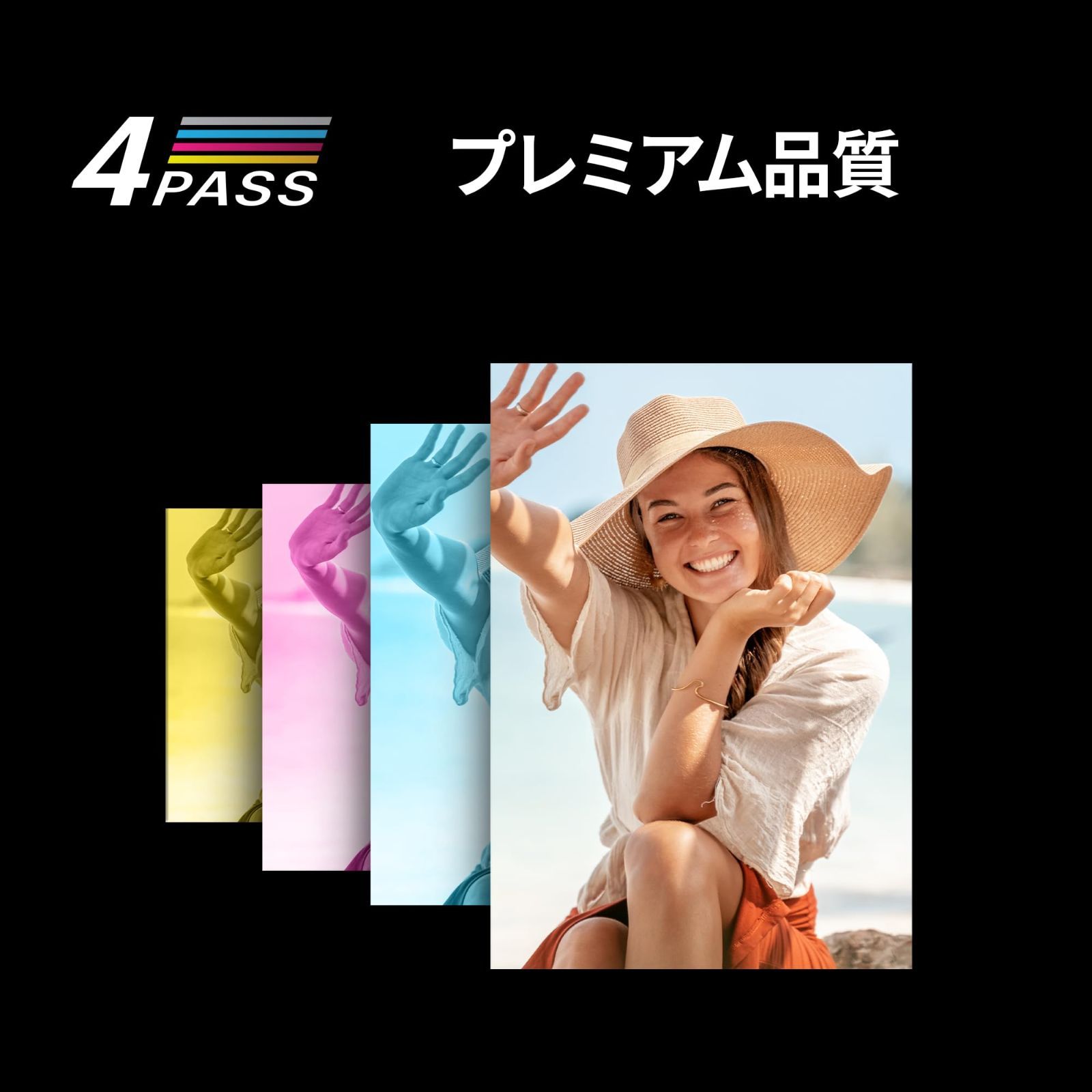 【数量限定】4PASS レトロ 3 2-in-1インスタントカメラ＆フォトプリンター(7.6cmx7.6cm)＋カメラ本体8枚入り+60枚バンドル、イエロー Shot Mini KODAK コダック