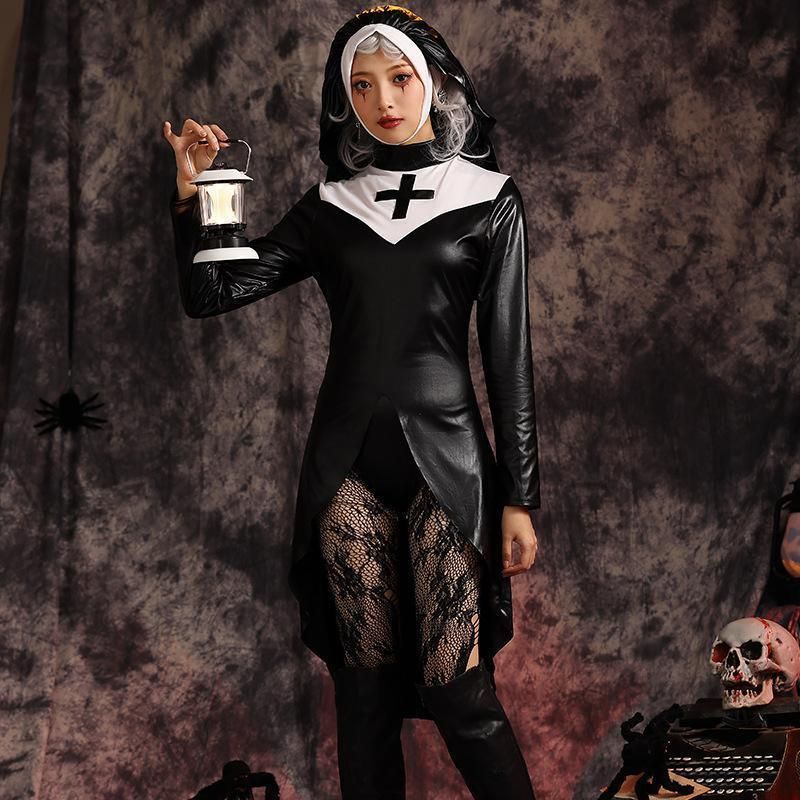 エナメル シスター 修道女 コスプレ 衣装 なやましい エナメル シスター 修道女 コスプレ 衣装 なやましい