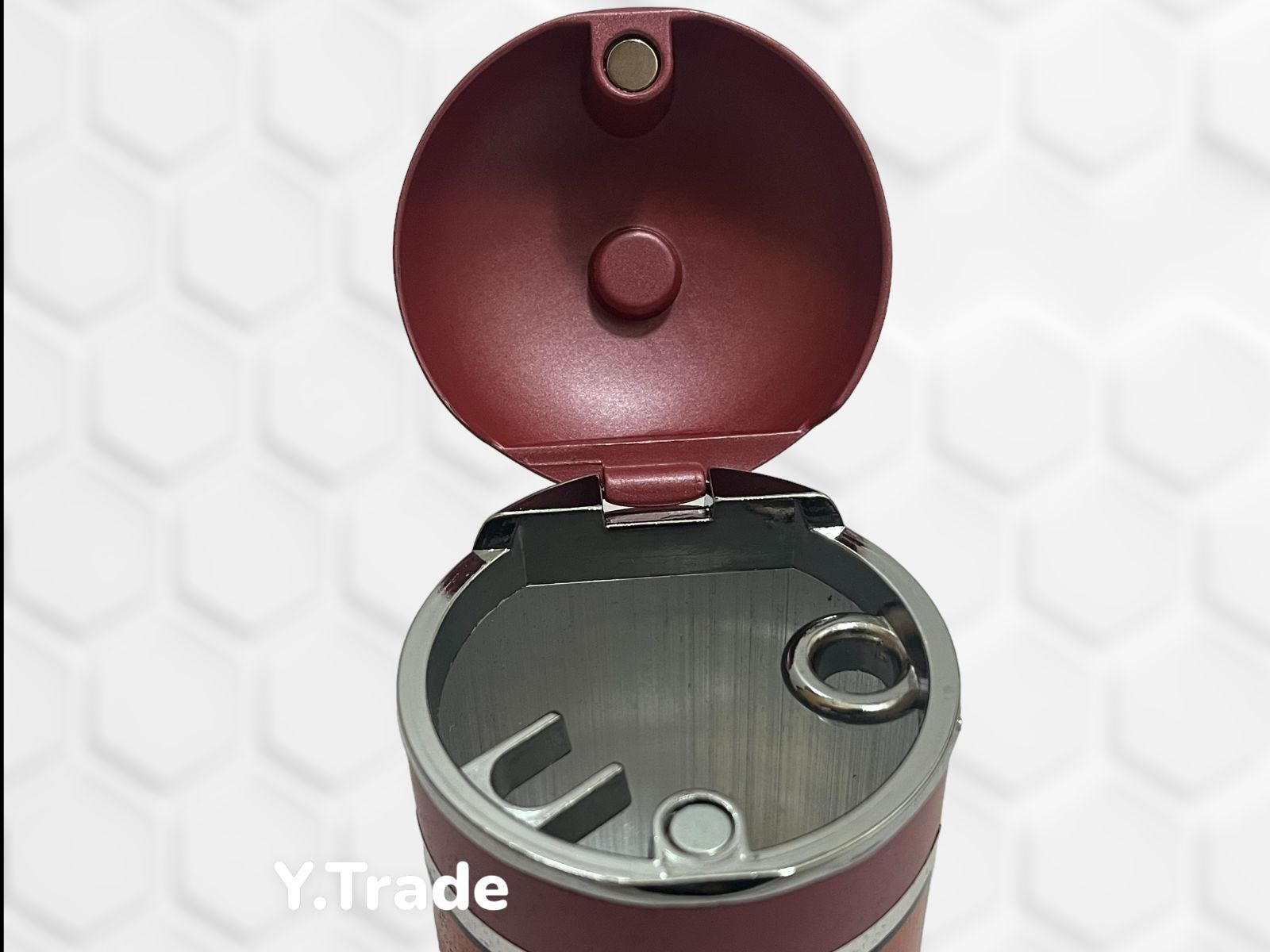 NOS 灰皿 レッド / 携帯灰皿 ニトロ ボンベ かわいい プレゼント