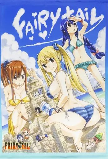 タペストリー 単品 ルーシィ＆エルザ＆ウェンディ B2タペストリー PS4|Switchソフト FAIRY TAIL -フェアリーテイル- ガストショップ GSコンボセット 同梱特典
