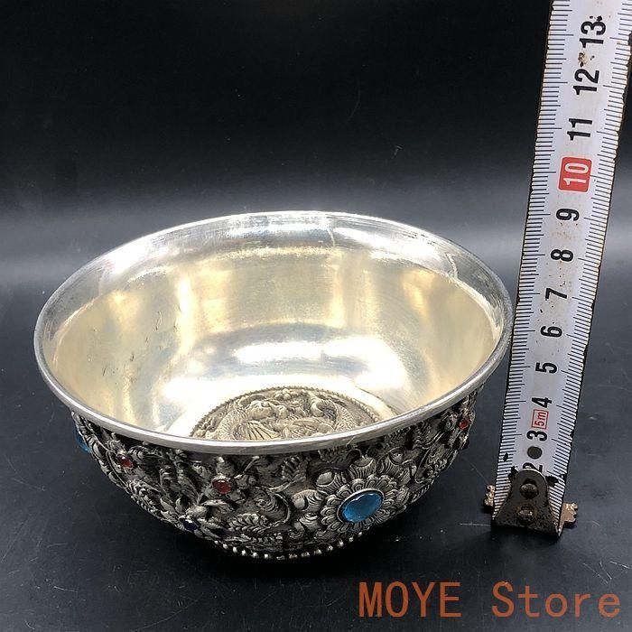 大清乾隆花開富貴碗 装飾品 現代工芸品 美術品 置物zw0829 - メルカリ