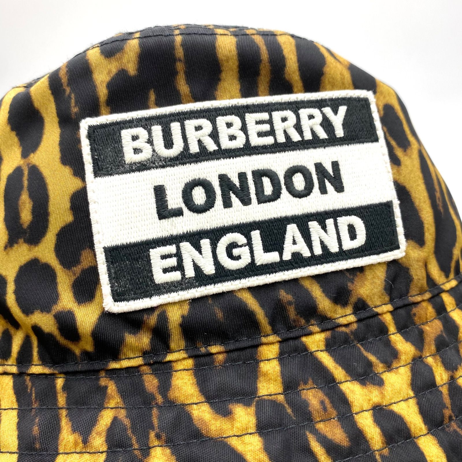 【値下げ】BURBERRY　レオパード柄　バケットハット　リバーシブル 値下げ】BURBERRY レオパード柄 バケットハット リバーシブル 楽天市場