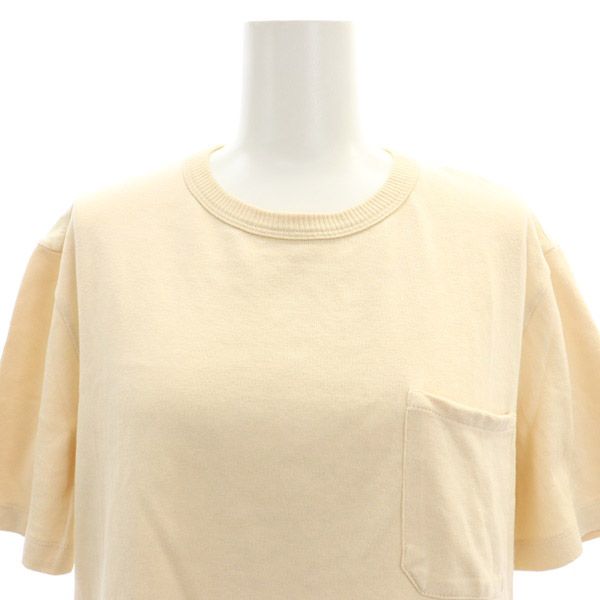 通販 公式サイト - 驚きの激安価格 マルニ MARNI コットンニット 布帛切替 半袖ポケットTシャツ トップス