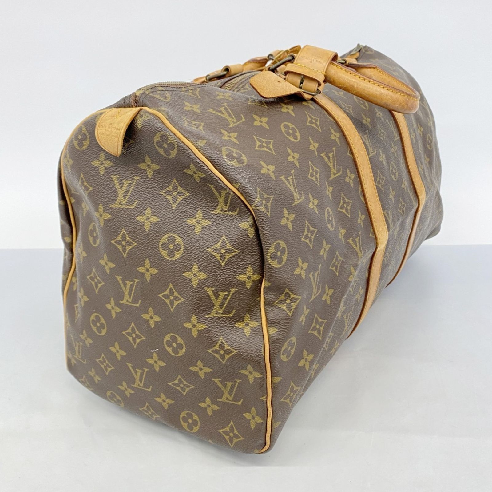 Louis Vuitton ボストンバッグ ブラウン　ルイ　ヴィトン　モノグラム ルイヴィトンエッセンシャルトランク バッグチャーム 14145