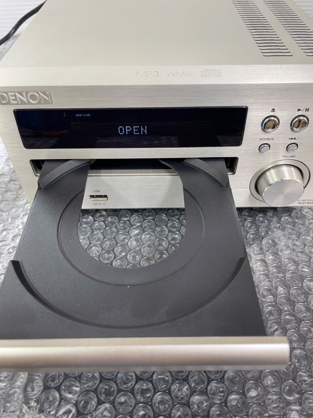 Denon CDレシーバー iPod対応 プレミアムシルバー RCD-M39 - Reクル