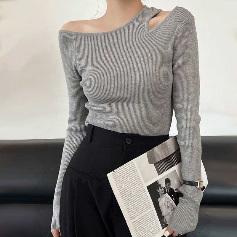 アシンメトリー ニット