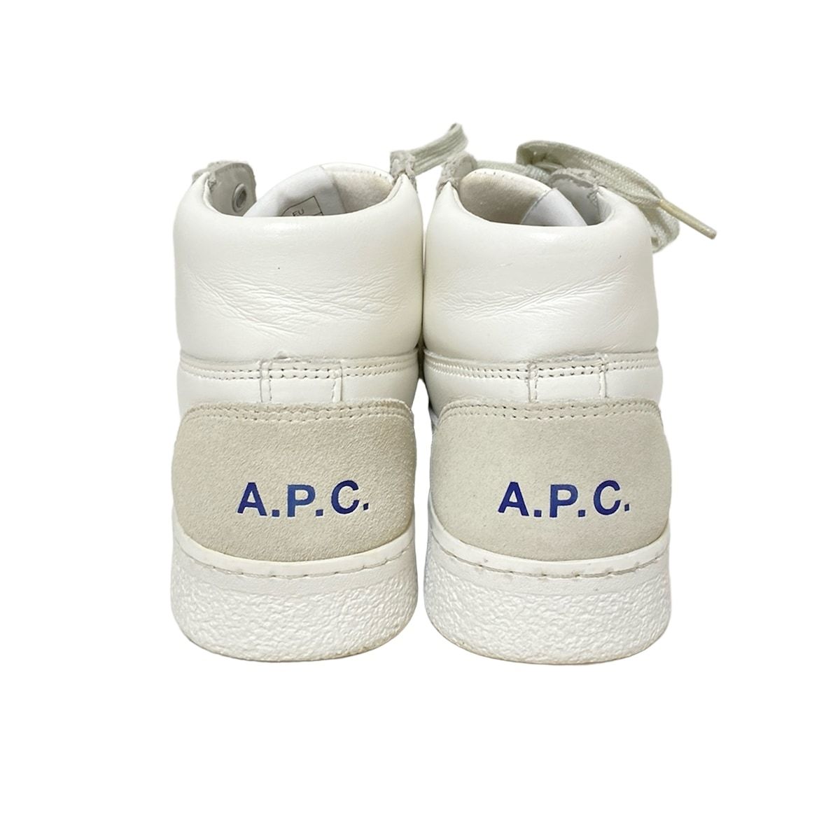 A.P.C APC (アーペーセー) レザースニーカー ホワイト Moe スニーカー｜HOMME ｜A.P.C. | アーペーセー日本公式