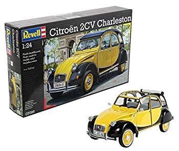 【】ドイツレベル 1/24 シトロエン2CV プラモデル o7r6kf1