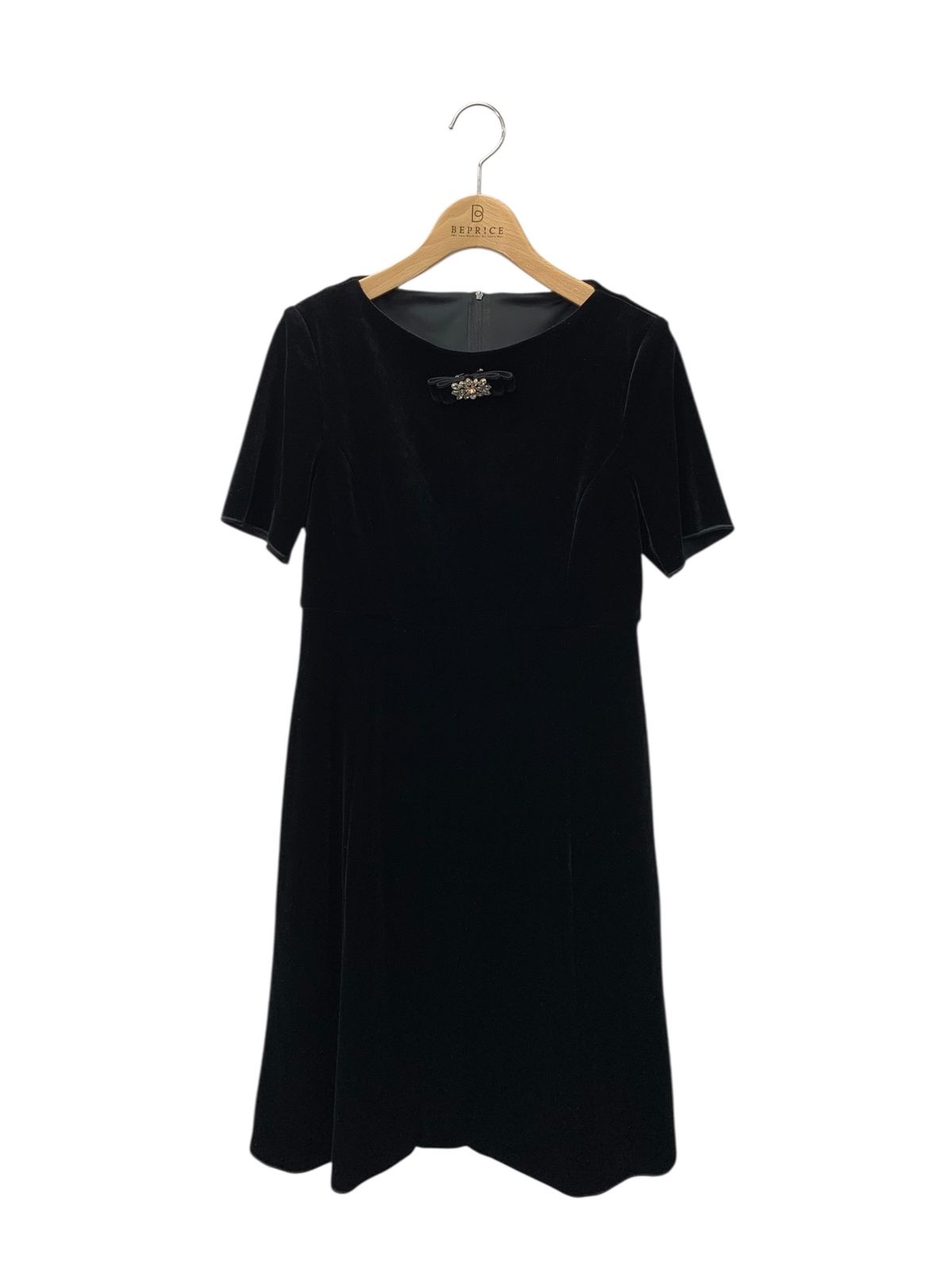 ベロアノワール by フォクシーニューヨーク 39834 Dress Noir Grace 38 ブラック ITHLSTFJBONX
