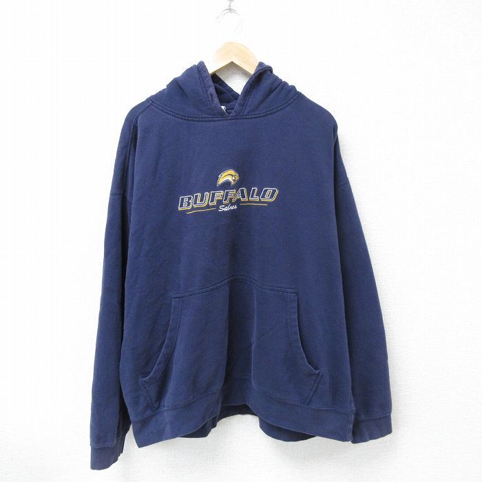 V.A. ブイエー パーカー L 紺 【古着】【中古】