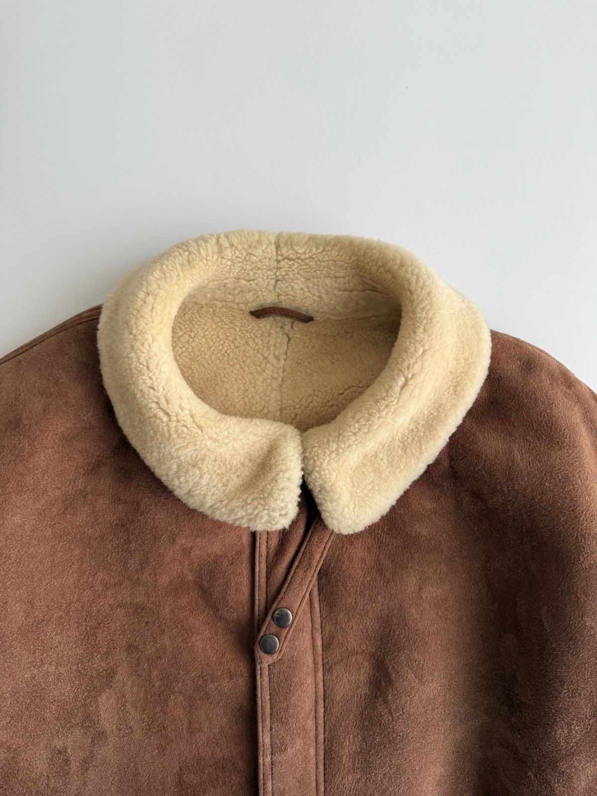 FW1995-96 Emporio Armani mouton jacket 1990年代 archive