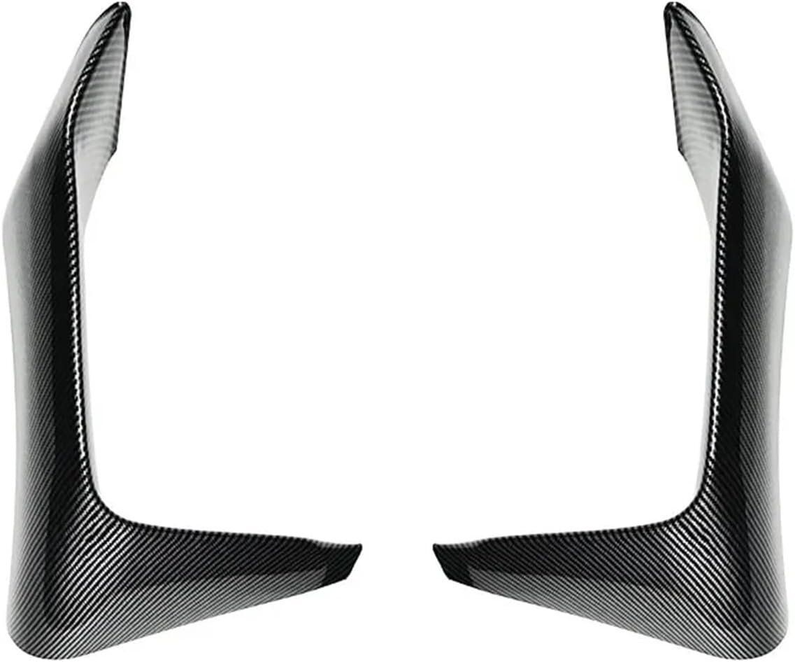 ABS カーボンファイバーBMW3 4 シリーズ M3 M4 F80 F81 F82 F83 車のフロントバンパーリップスポイラースプ2013-2018 カーボン調