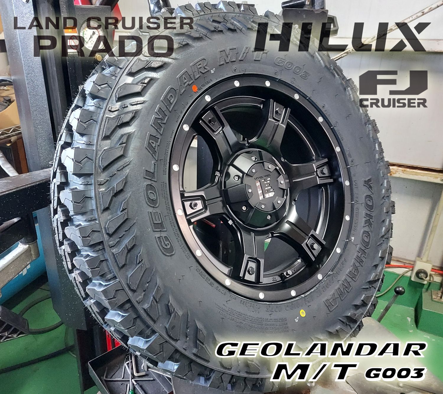 ラングラー JL JK タイヤホイールセット 17インチ OutLaw YOKOHAMA ジオランダー MT 265/65R17 265/70R17  285/70R17 レクセル LEXXEL - メルカリ