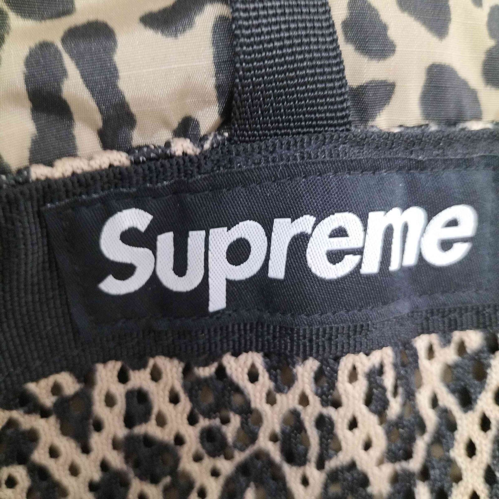 シュプリーム Supreme Mesh Backpack Leopard レオパード メッシュ 