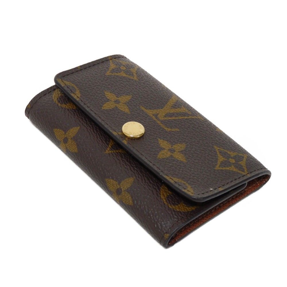 LOUIS VUITTON ルイ・ヴィトン ミュルティクレ 6 現行 LVロゴ フラワー