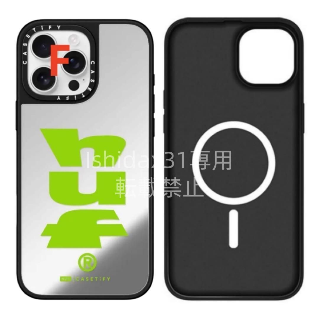 ミラーケースMagSafe対応】ケースティファイ CASETiFY x HUF
