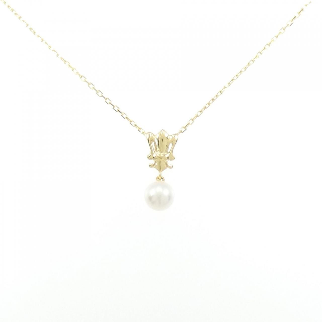 ミキモト アコヤパール ネックレス 6.4mm - メルカリ 