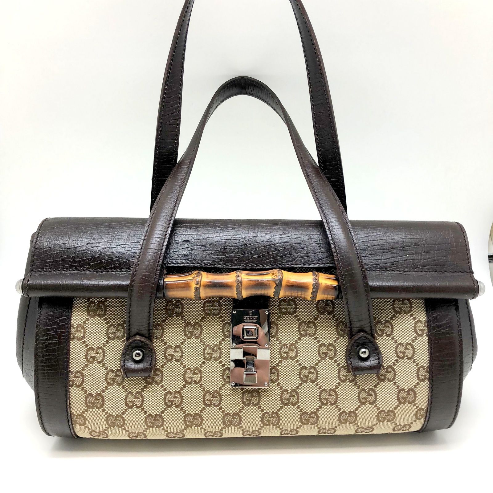 GUCCI グッチ ハンドバッグ 111713 バンブー - USED MARKET NEXT51