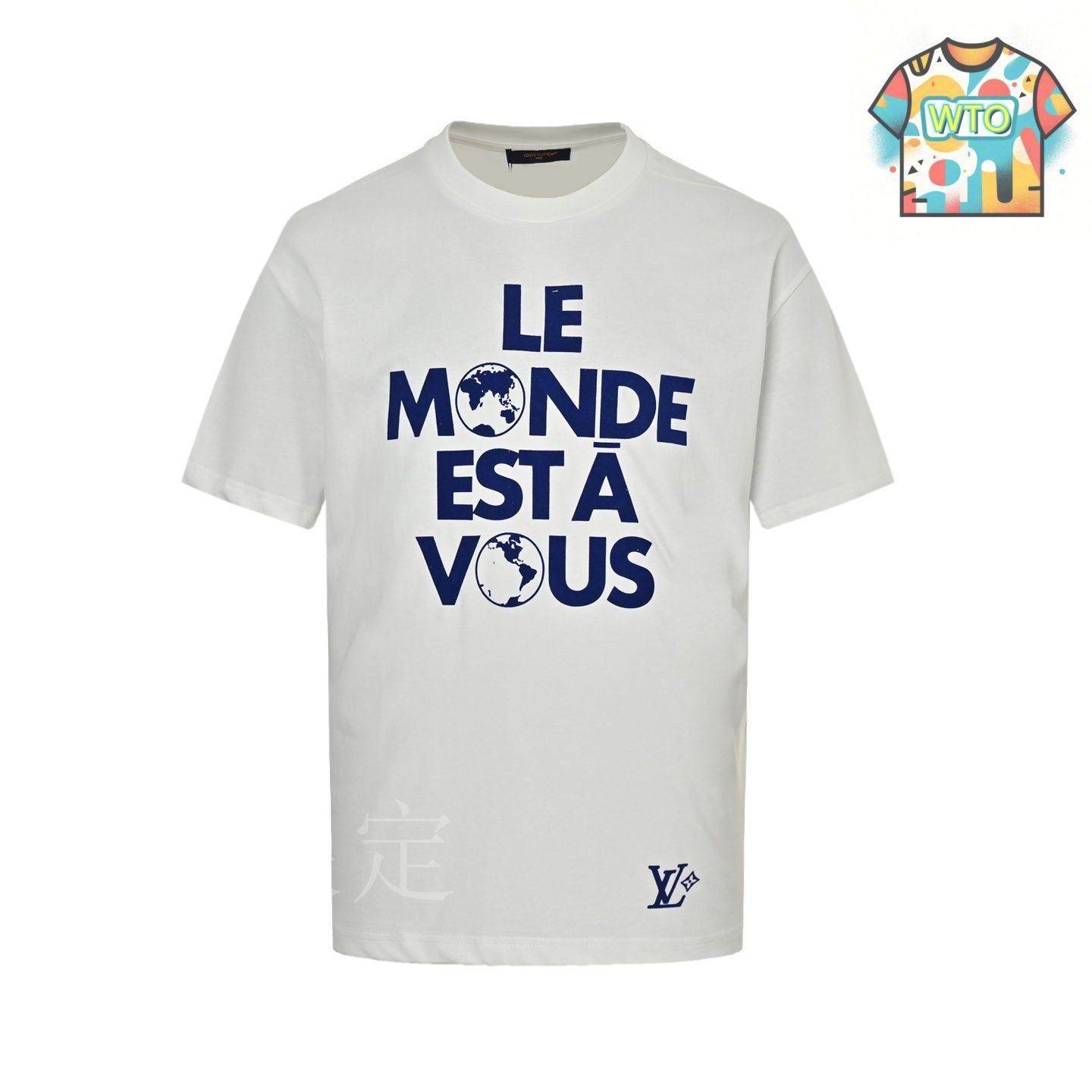 【25SS/鮮やかなブルー♪】LouisVuitton Tシャツ 25SS/鮮やかなブルー♪】LouisVuitton Tシャツ