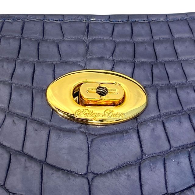 チャーム付 ブルー