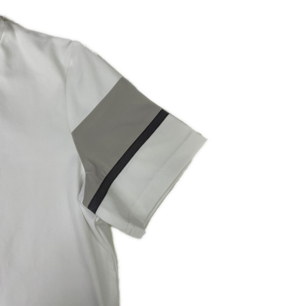 LANVIN - coco 中古 ランバンスポール LANVIN SPORT レディース カットソー 38 白 モックネック シルバーロゴ 中古 レディース ランバンスポール LANVIN SPORT カットソー 38